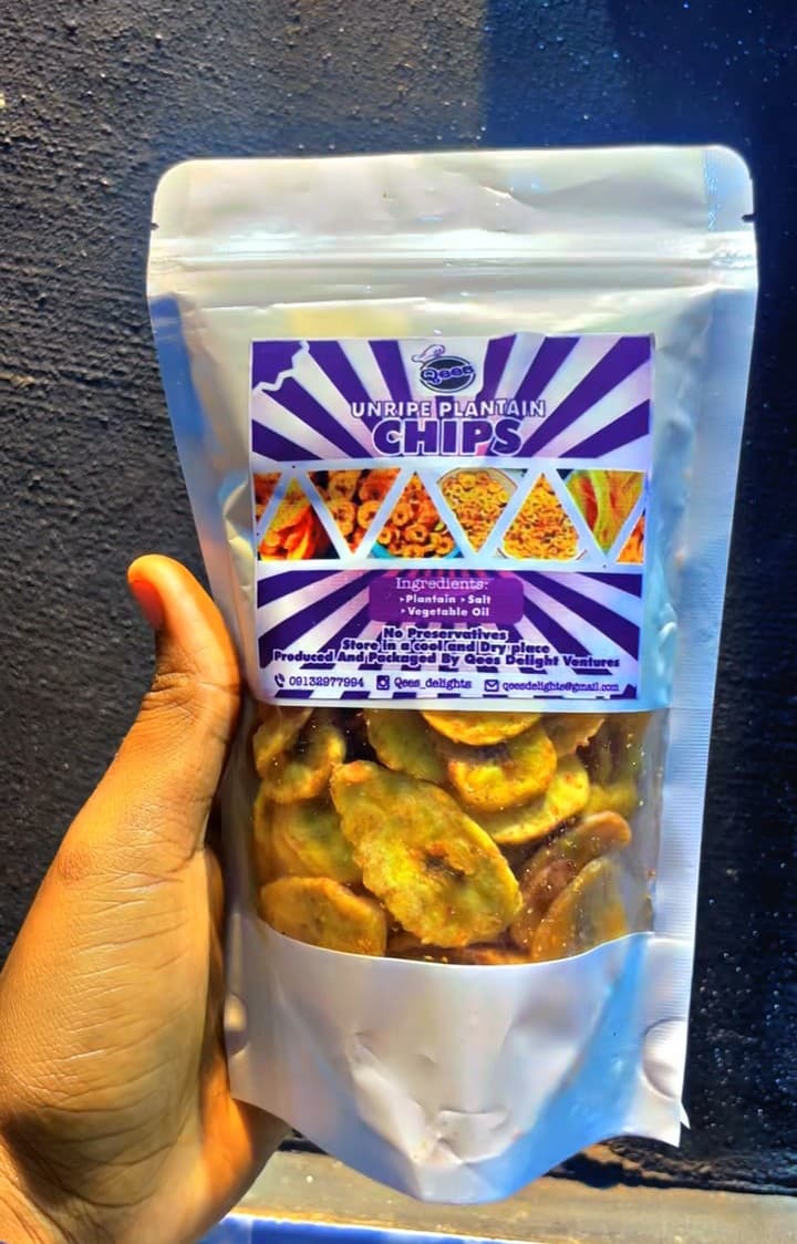 Midi Seasoned Unripe Plantain Chips
