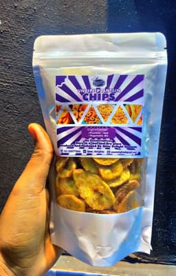 Midi Seasoned Unripe Plantain Chips